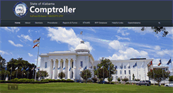 Desktop Screenshot of comptroller.alabama.gov