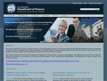 Tablet Screenshot of finance.alabama.gov