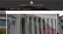 Desktop Screenshot of judicial.alabama.gov