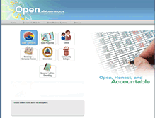 Tablet Screenshot of open.alabama.gov