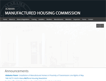 Tablet Screenshot of amhc.alabama.gov