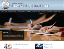 Tablet Screenshot of abec.alabama.gov